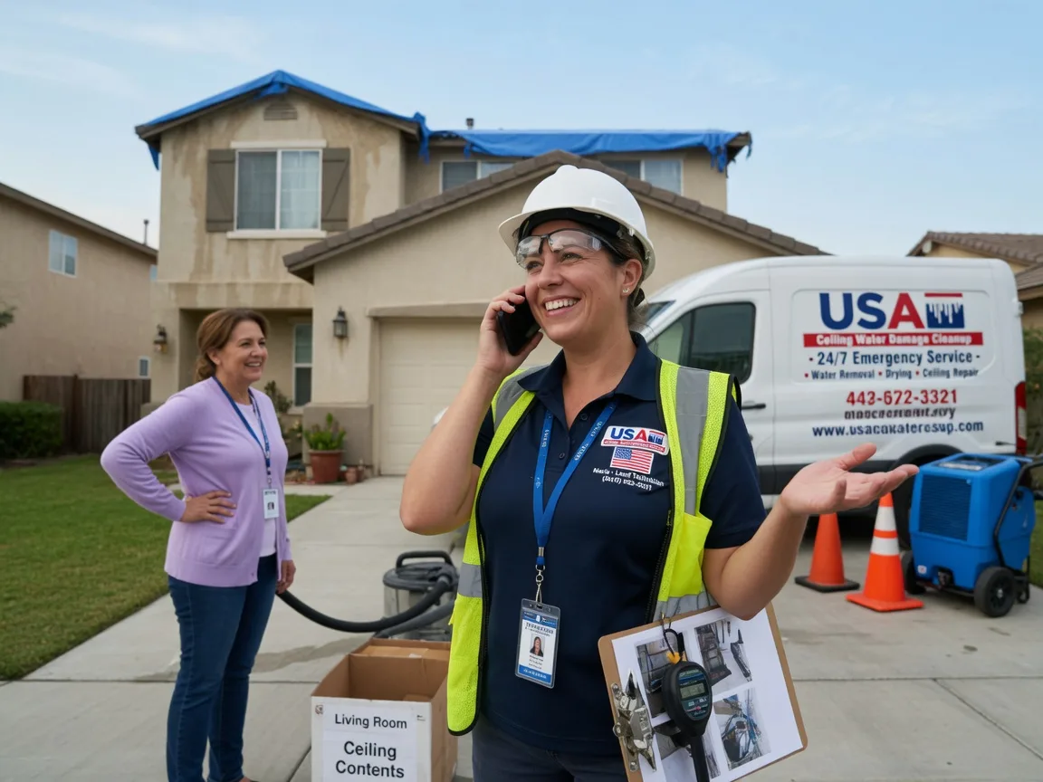 Ceiling Water Damage Restoration Aroda, VA FAQs